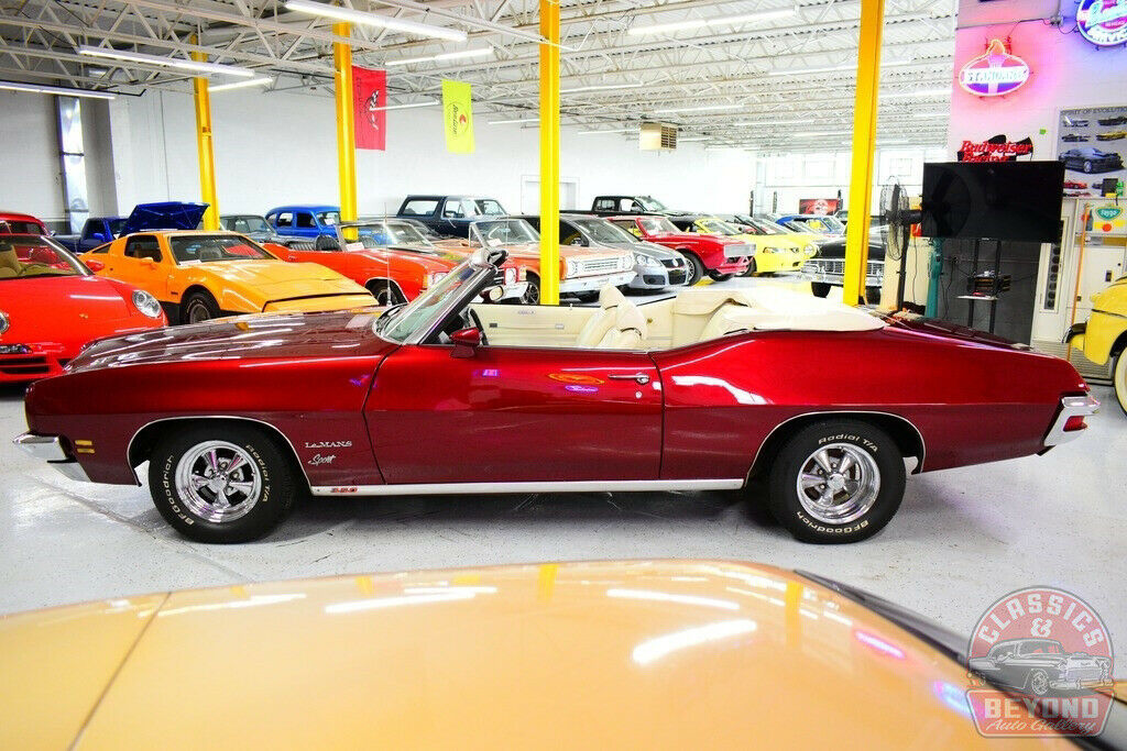 1972 Red Chevrolet Corvette Convertible