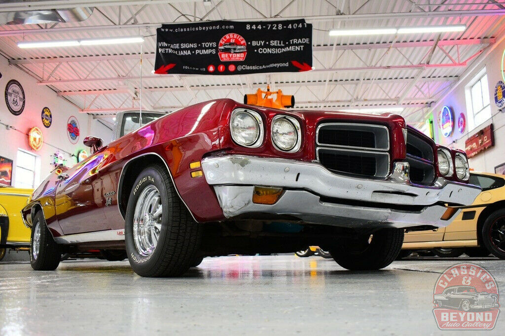 1972 Red Chevrolet Corvette Convertible