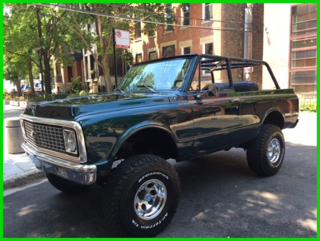 1972 Black Chevrolet K5 Blazer SUV