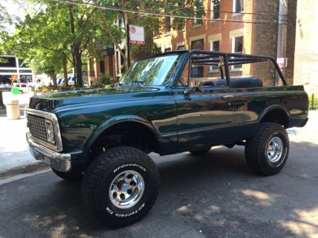1972 Black Chevrolet K5 Blazer SUV