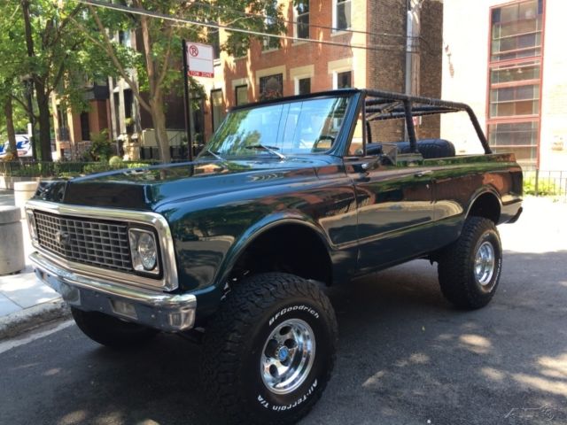 1972 Black Chevrolet K5 Blazer SUV