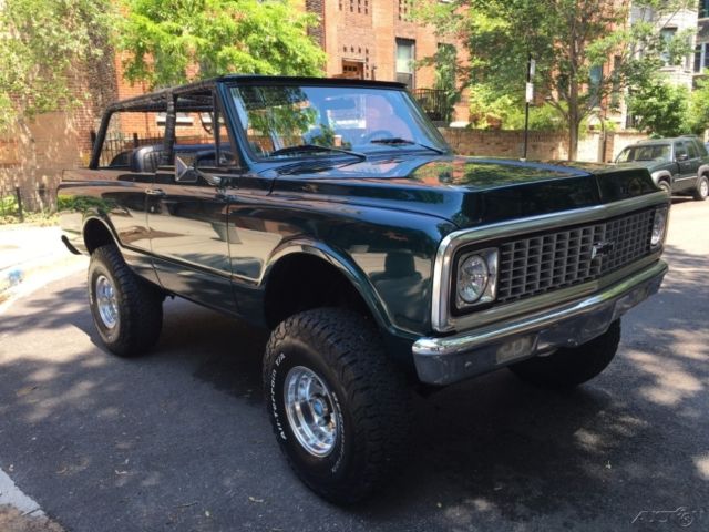 1972 Black Chevrolet K5 Blazer SUV