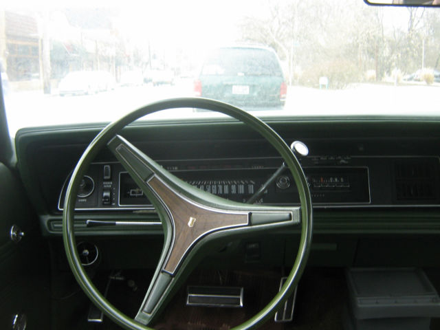 1972 Green Chrysler Newport Sedan