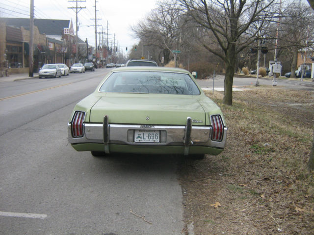 1972 Green Chrysler Newport Sedan
