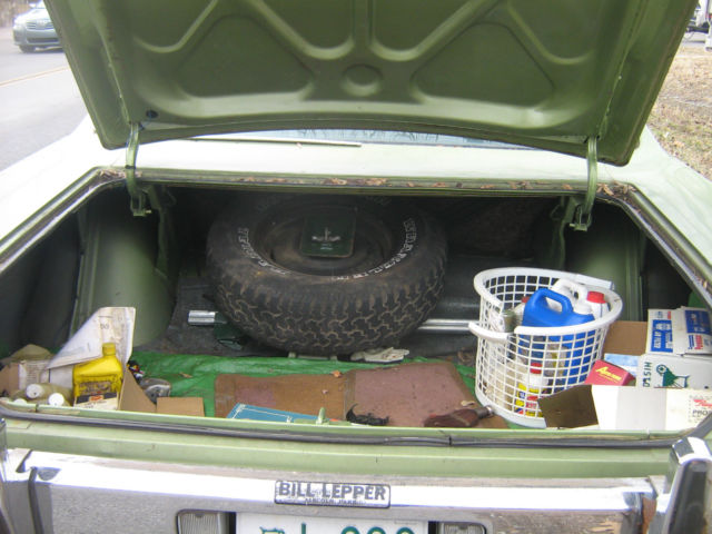 1972 Green Chrysler Newport Sedan