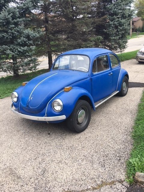 1972 Black Volkswagen Beetle - Classic Baja Beetle