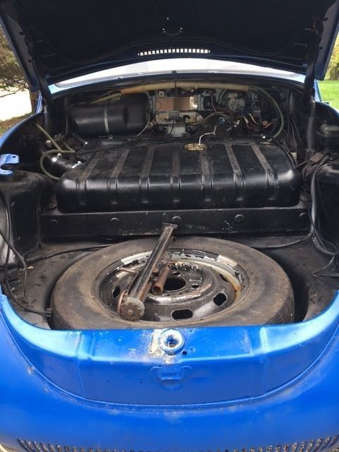 1972 Black Volkswagen Beetle - Classic Baja Beetle