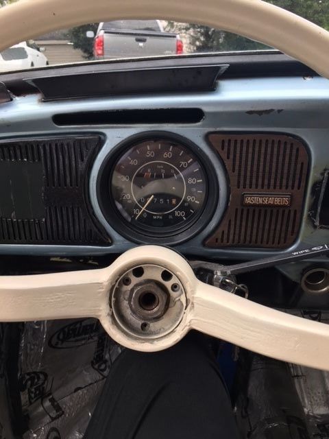 1972 Black Volkswagen Beetle - Classic Baja Beetle