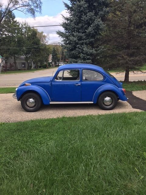 1972 Black Volkswagen Beetle - Classic Baja Beetle