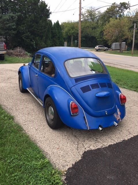 1972 Black Volkswagen Beetle - Classic Baja Beetle