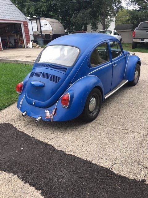 1972 Black Volkswagen Beetle - Classic Baja Beetle