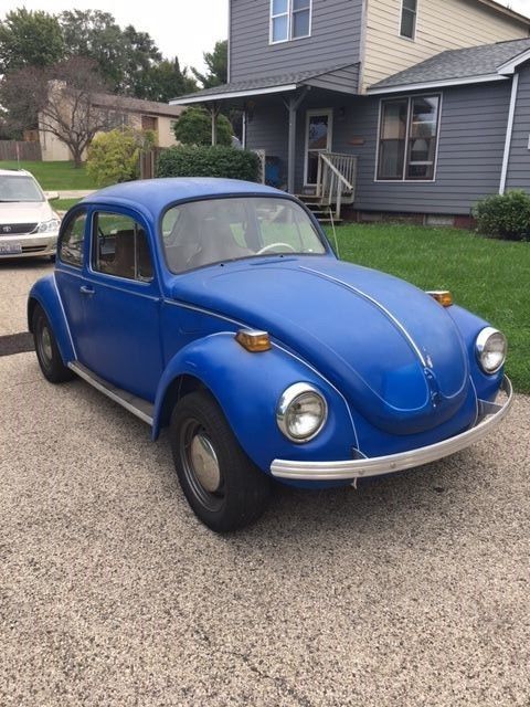 1972 Black Volkswagen Beetle - Classic Baja Beetle