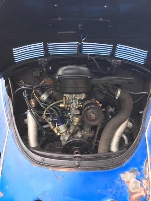 1972 Black Volkswagen Beetle - Classic Baja Beetle