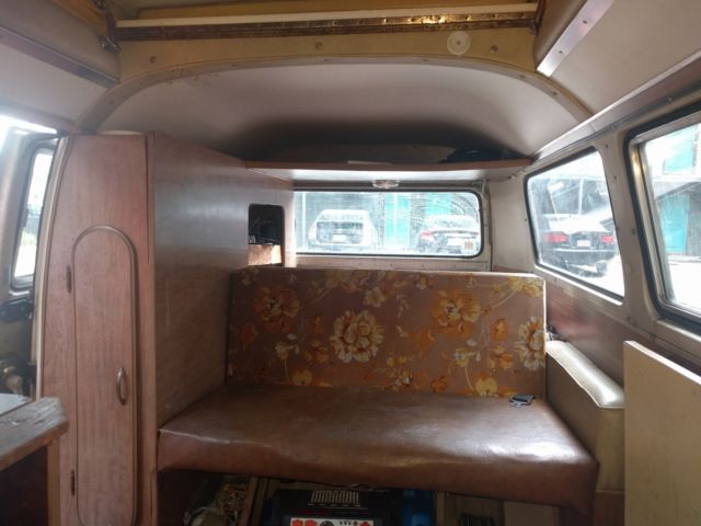 1972 White Volkswagen Bus/Vanagon Van Camper