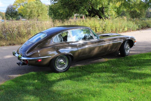 1972 Sable Brown Jaguar E-Type Coupe