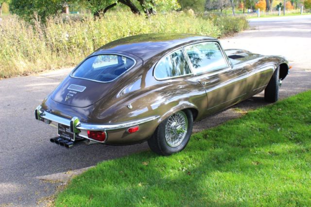 1972 Sable Brown Jaguar E-Type Coupe
