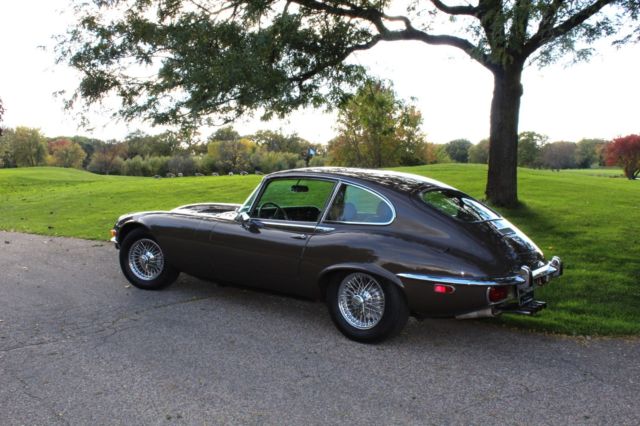 1972 Sable Brown Jaguar E-Type Coupe
