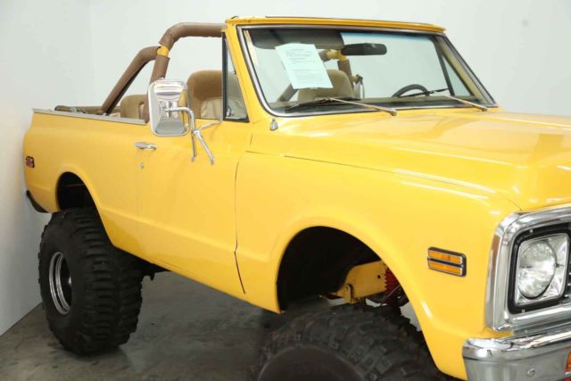 1972 Yellow Chevrolet Blazer