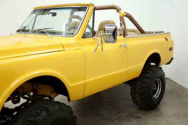 1972 Yellow Chevrolet Blazer