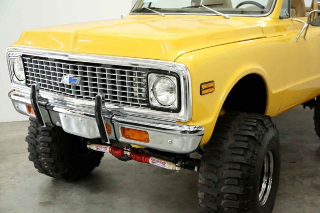 1972 Yellow Chevrolet Blazer