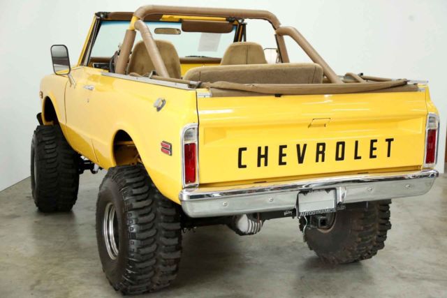 1972 Yellow Chevrolet Blazer