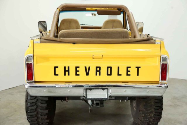 1972 Yellow Chevrolet Blazer