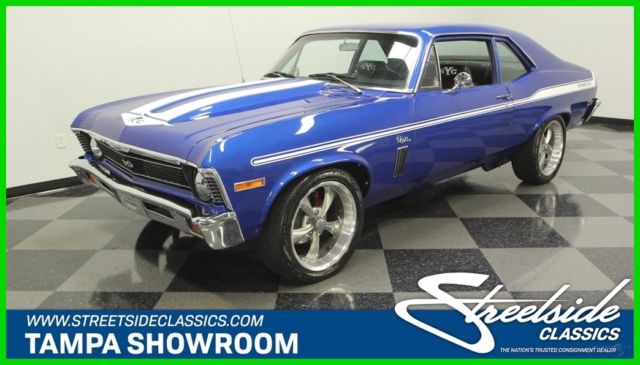 1972 Blue Chevrolet Nova