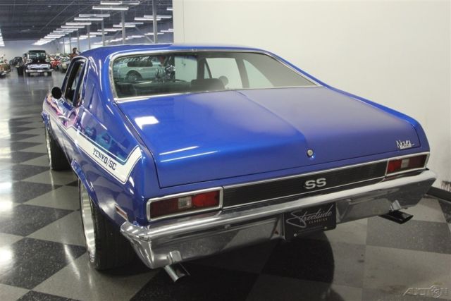 1972 Blue Chevrolet Nova