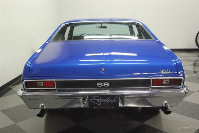 1972 Blue Chevrolet Nova