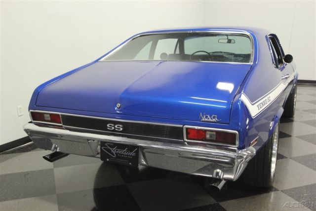 1972 Blue Chevrolet Nova