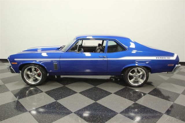 1972 Blue Chevrolet Nova