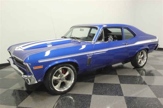 1972 Blue Chevrolet Nova