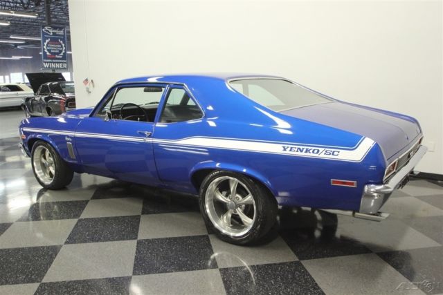 1972 Blue Chevrolet Nova