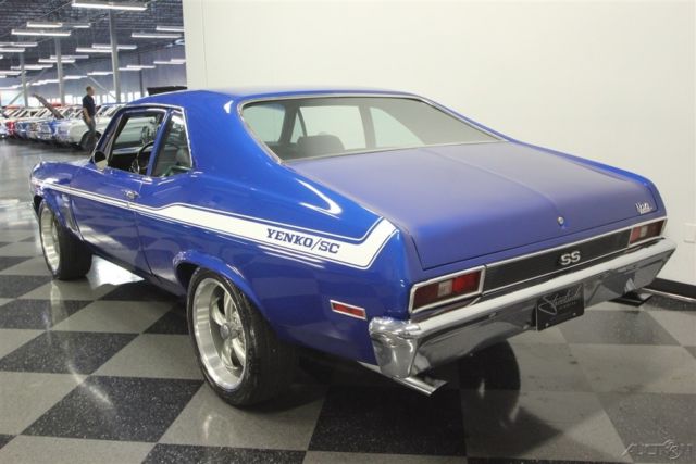 1972 Blue Chevrolet Nova