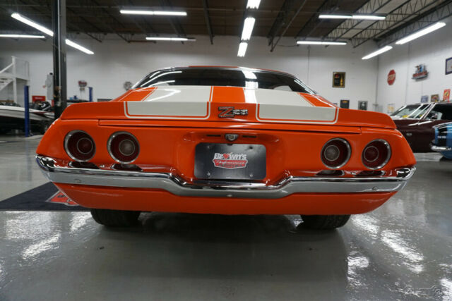 1972 Orange Chevrolet Camaro