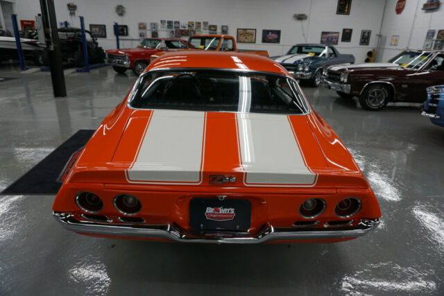 1972 Orange Chevrolet Camaro