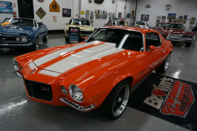 1972 Orange Chevrolet Camaro