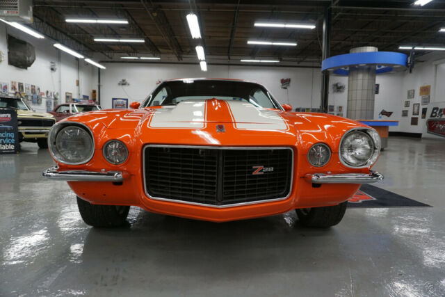 1972 Orange Chevrolet Camaro