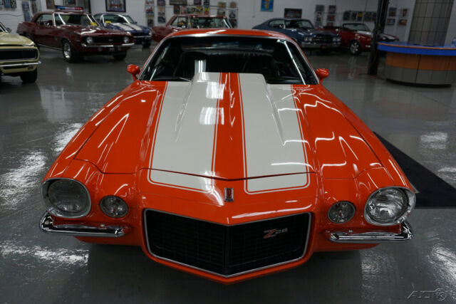 1972 Orange Chevrolet Camaro