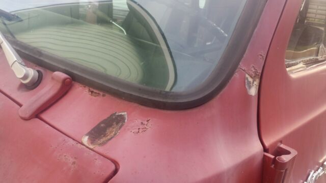 1973 Red Ford E-Series Van Van