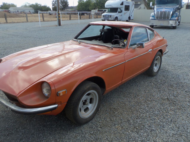 1973 Orange Nissan 240Z Hatchback