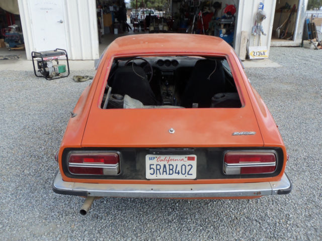 1973 Orange Nissan 240Z Hatchback