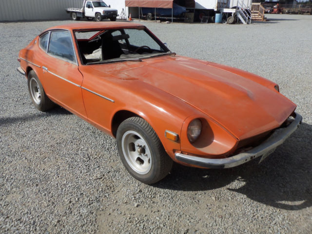 1973 Orange Nissan 240Z Hatchback