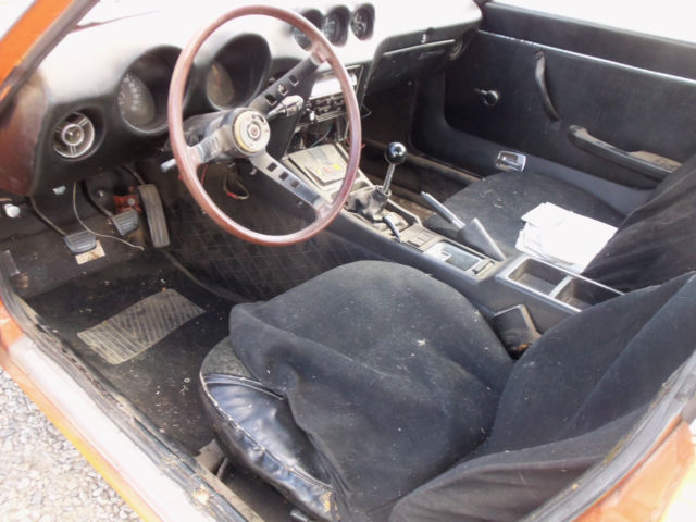 1973 Orange Nissan 240Z Hatchback