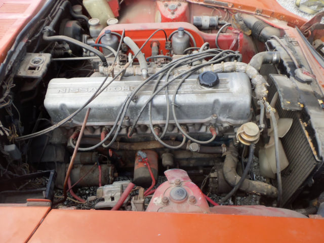 1973 Orange Nissan 240Z Hatchback