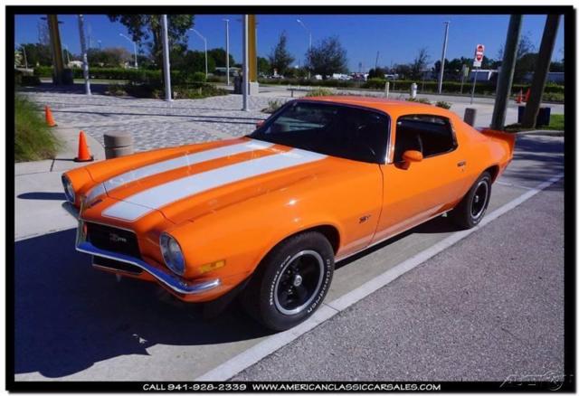 1973 Orange Chevrolet Camaro
