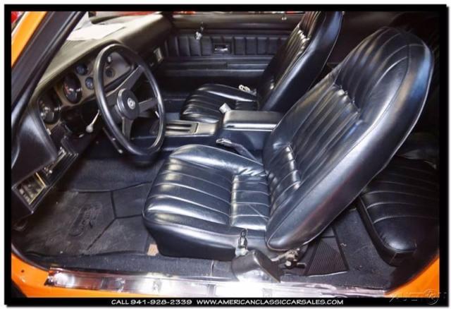 1973 Orange Chevrolet Camaro