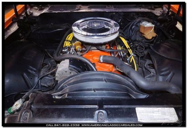 1973 Orange Chevrolet Camaro