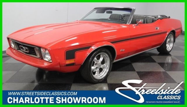 1973 Red Ford Mustang
