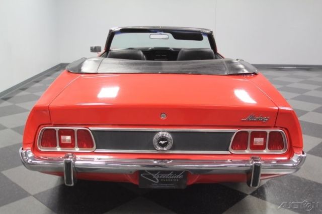 1973 Red Ford Mustang